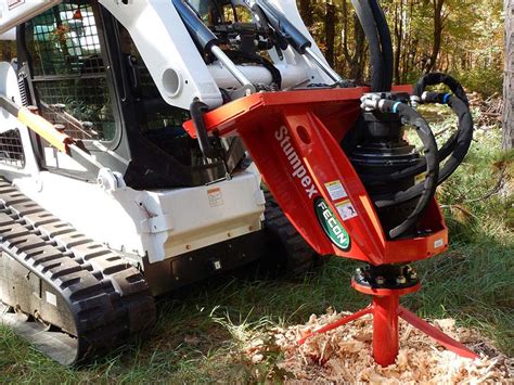 fecon skid steer stump grinder|backhoe mounted stump grinder.